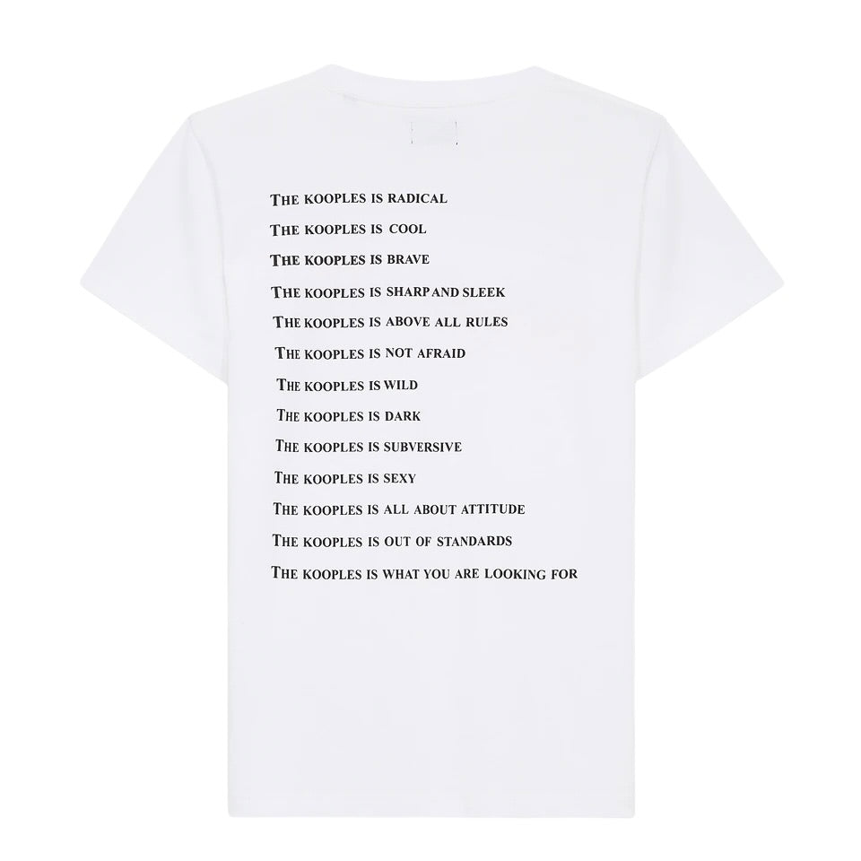T-shirt What Is Blanc