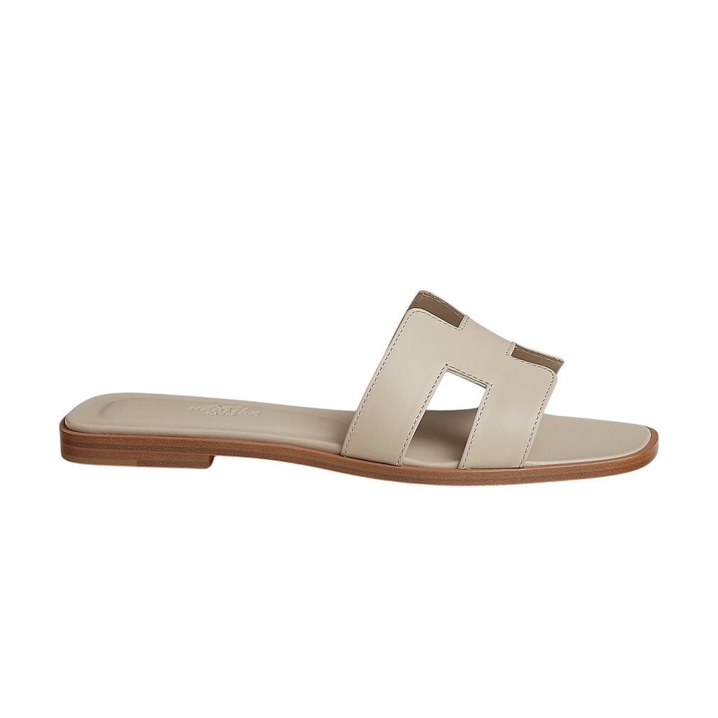 Claquettes H Beige